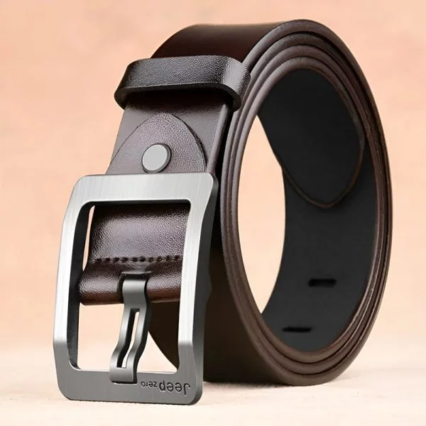 BJZP2 Jeep Zero Genuine Leather Belt for Men