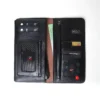LWCZ1 Genuine Leather Zipper Long Wallet
