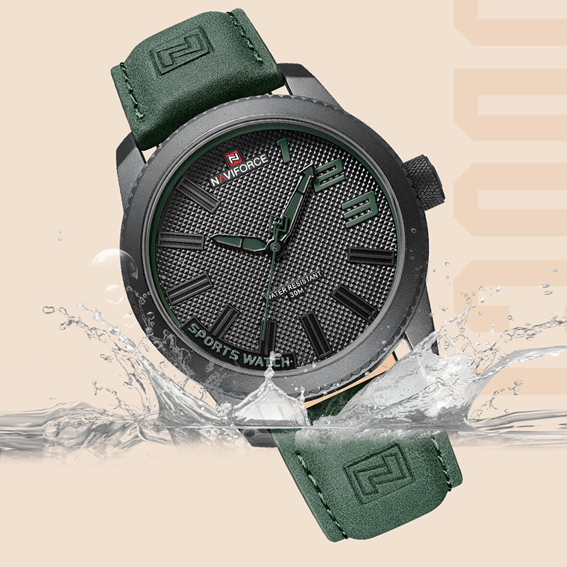NAVIFORCE 9202 Military Quartz Sport Watch For Men - Image 3
