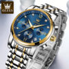 OLEVS 2858 Business Style Chronograph Watch For Men
