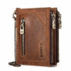 K8153 Kavis Multifunctional Genuine Leather Wallet