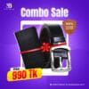 CMO2 Genuine Leather Belt & Long Wallet Combo Offer
