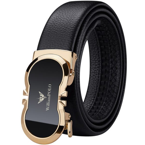 WilliamPOLO Automatic Buckle Genuine Leather Belt for Men - BGL27 - Image 3
