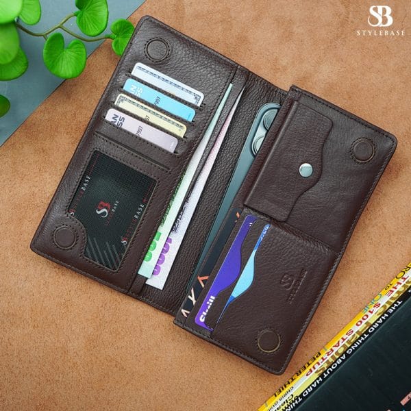 The Monarch Genuine Leather Long Wallet - LWG2