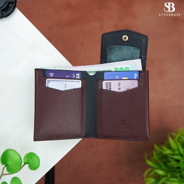 Milano European Style Genuine Leather Bifold Wallet - SWG11