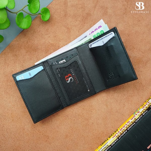 Alternative view of RFID Secure Genuine Leather Pop-Up Wallet - SWG3