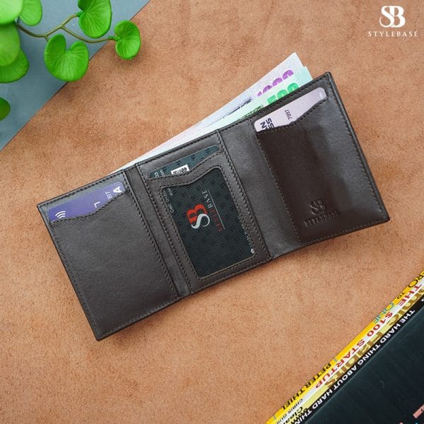Alternative view of RFID Secure Genuine Leather Pop-Up Wallet - SWG3