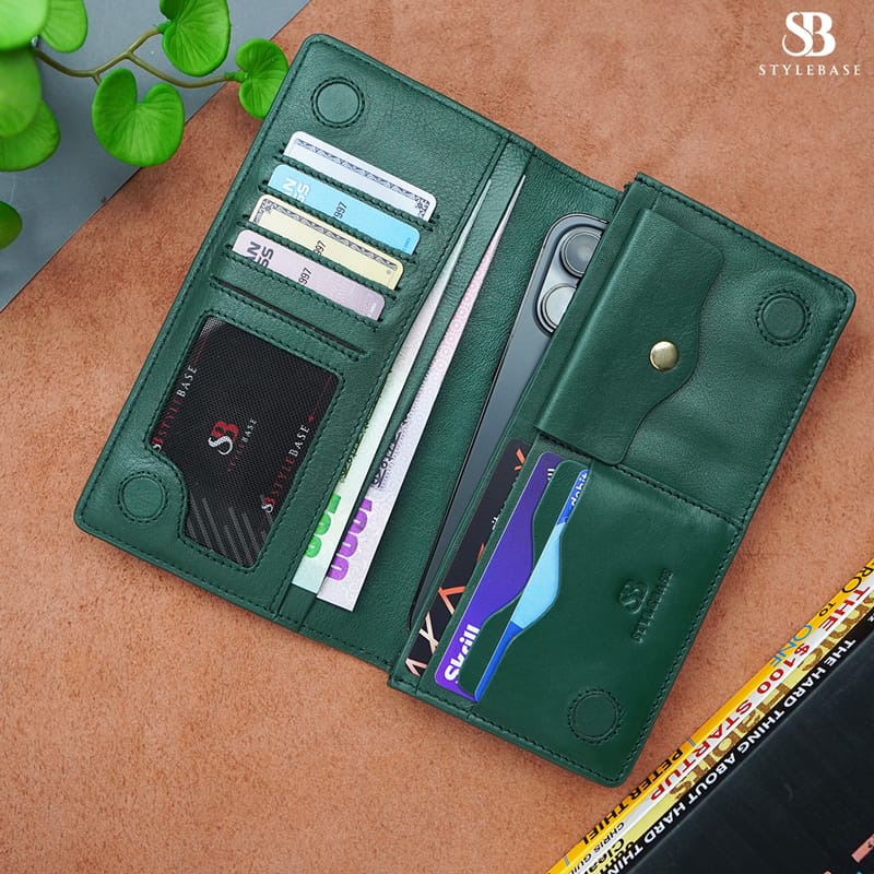 The Monarch Genuine Leather Long Wallet - LWG2