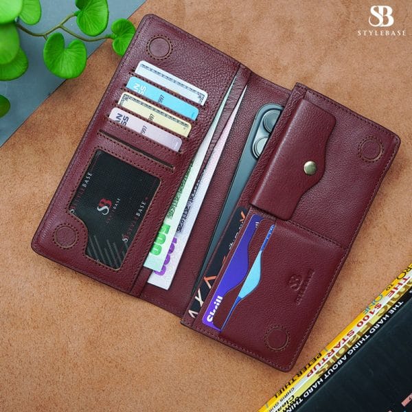 The Monarch Genuine Leather Long Wallet - LWG2
