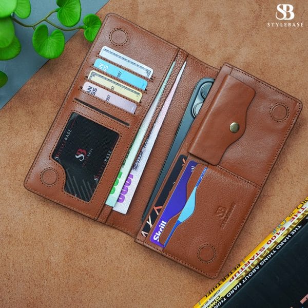 The Monarch Genuine Leather Long Wallet - LWG2