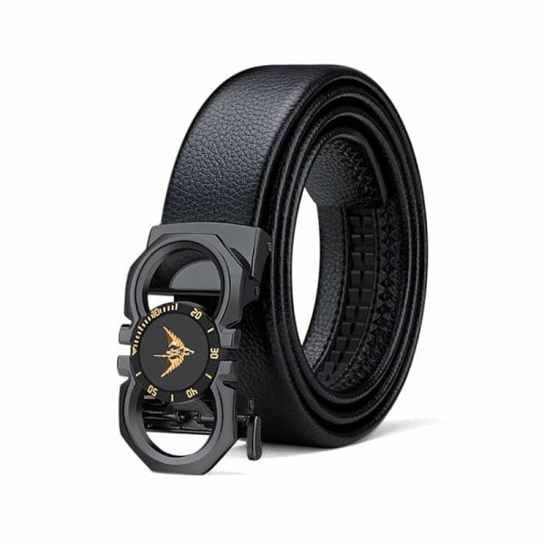 WilliamPOLO Automatic Buckle Genuine Leather Belt for Men - BGL28