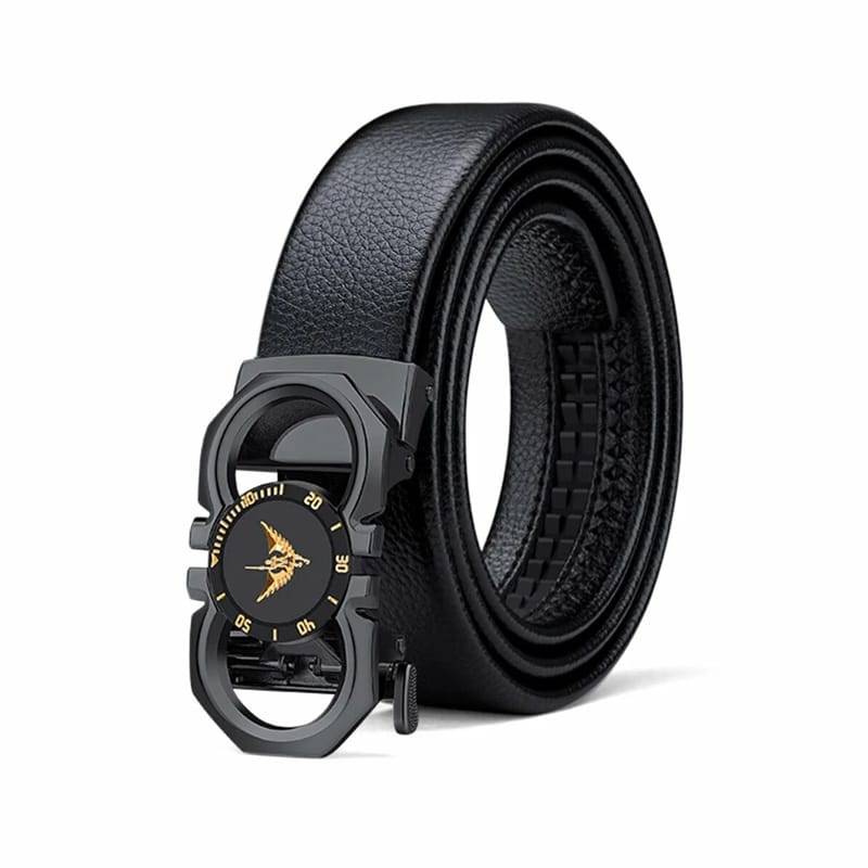 WilliamPOLO Automatic Buckle Genuine Leather Belt for Men - BGL28