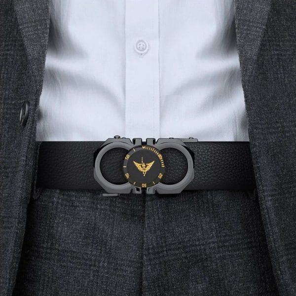 Alternative view of WilliamPOLO Automatic Buckle Genuine Leather Belt for Men - BGL28