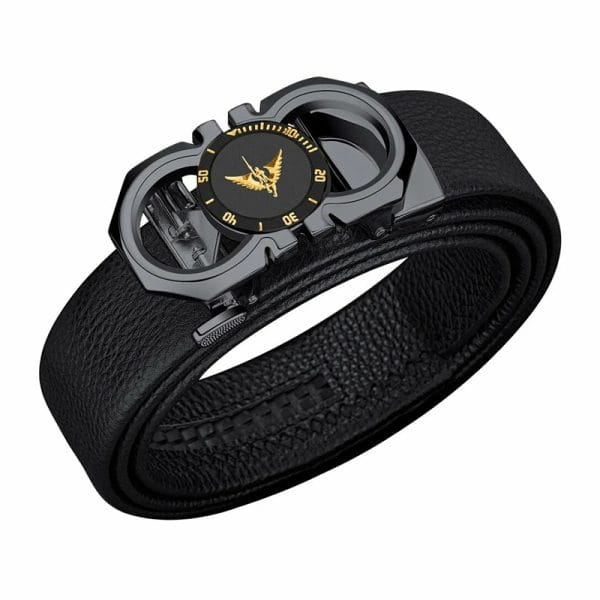 WilliamPOLO Automatic Buckle Genuine Leather Belt for Men - BGL28 - Image 3