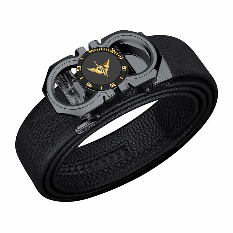 WilliamPOLO Automatic Buckle Genuine Leather Belt for Men - BGL28 - Image 3